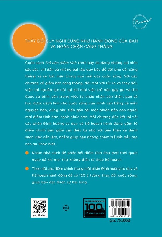 Sách - TRỞ NÊN ĐIỀM TĨNH - Thaihabooks