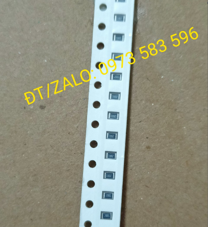 Điện Trở Dán 2001 2KΩ 0805 1/8W (100 con/Túi)