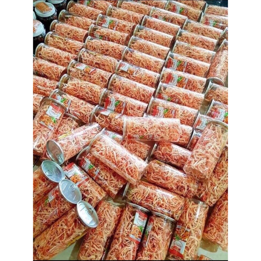 300gr mực xé sợi hấp nước dừa