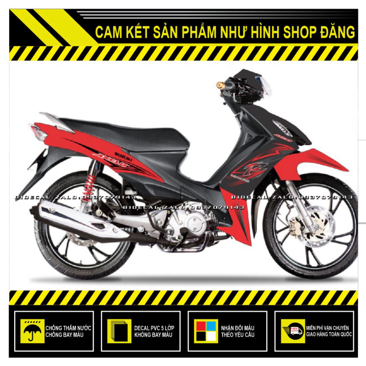 Tem rời axelo mẫu r 2021 đỏ đen