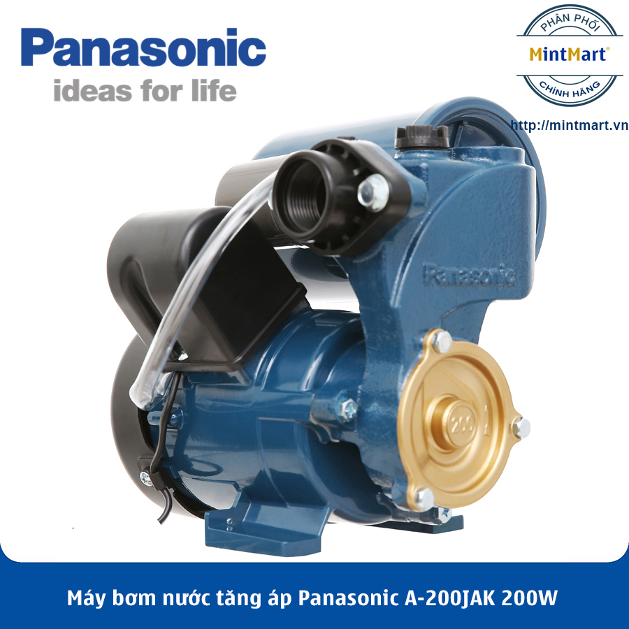 Máy bơm tăng áp panasonic a-200jak 200w - hàng chính hãng