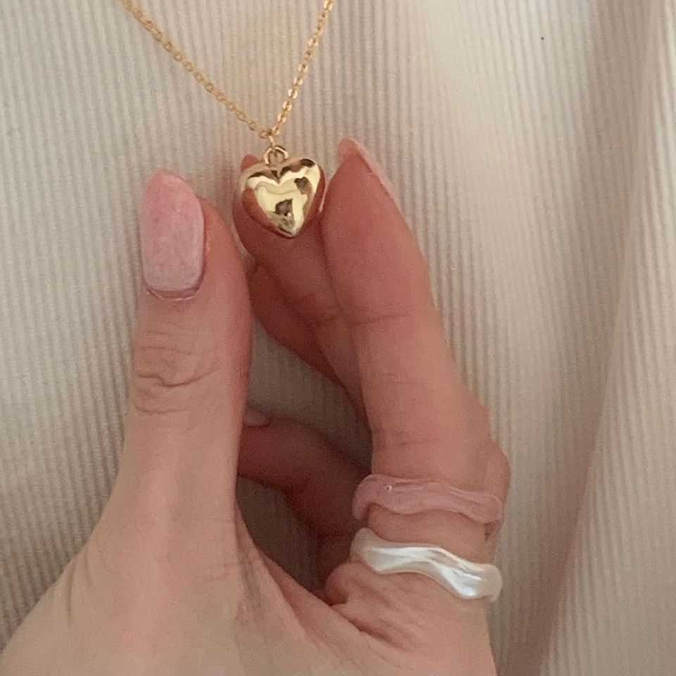 Dây chuyền heart Hàn Quốc Korea
