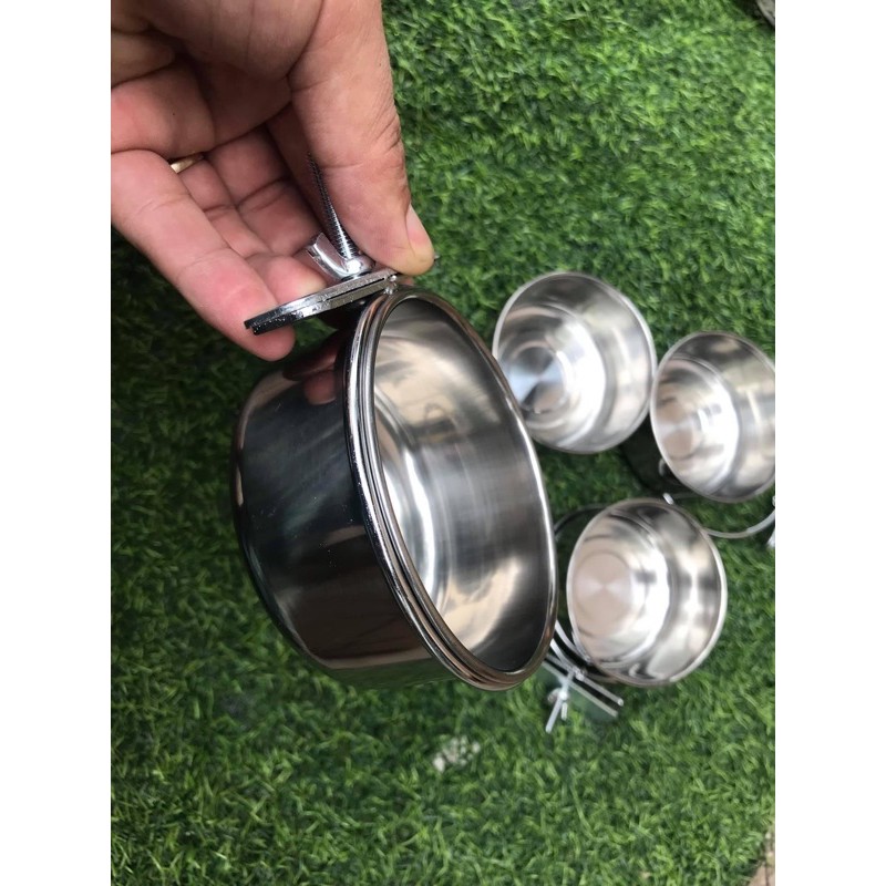 Cóng đựng thức ăn cho vẹt nhiều size 10-12-14