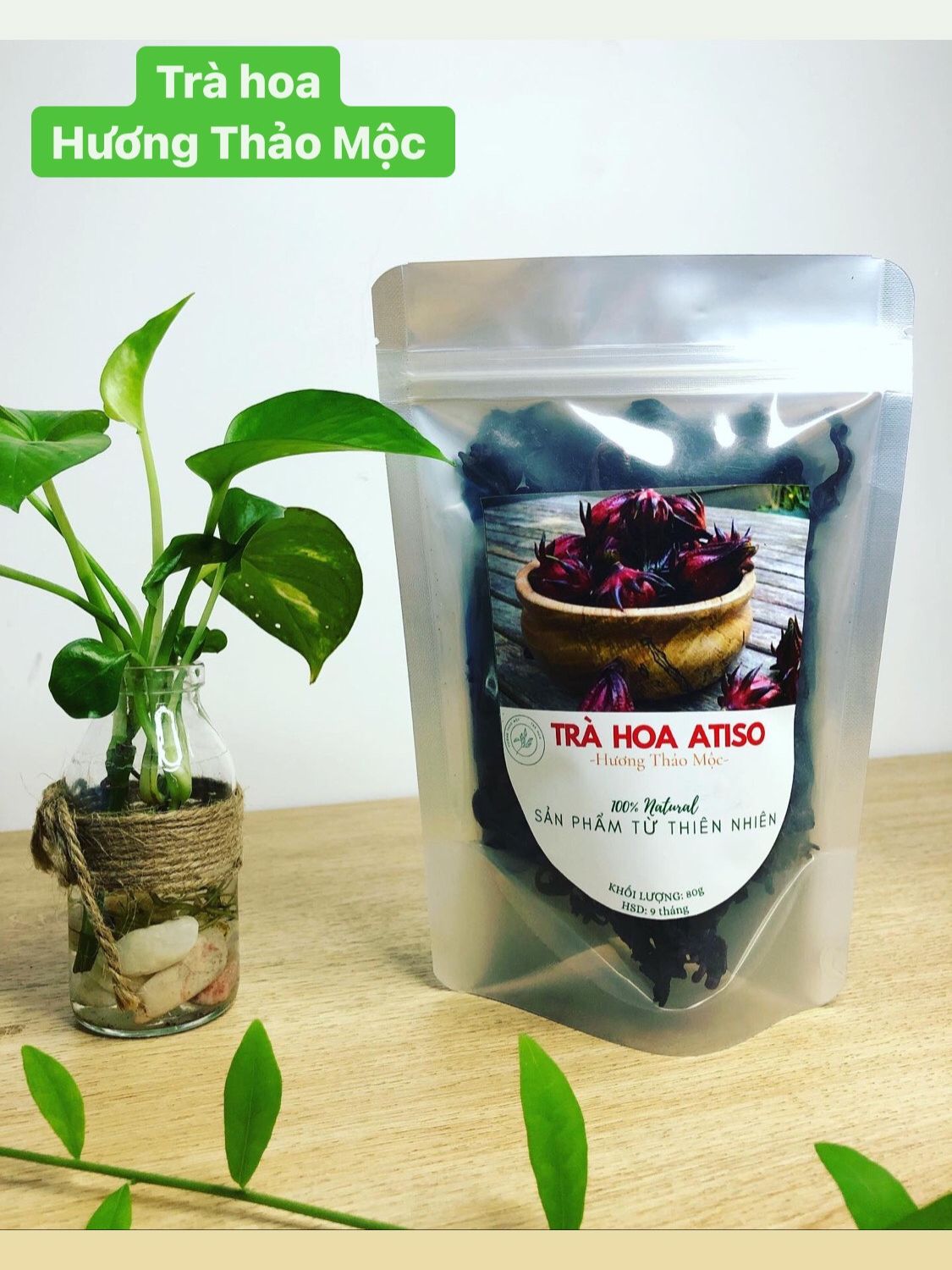 Trà Atiso 1kg - Trà Hoa Natural Thảo Mộc