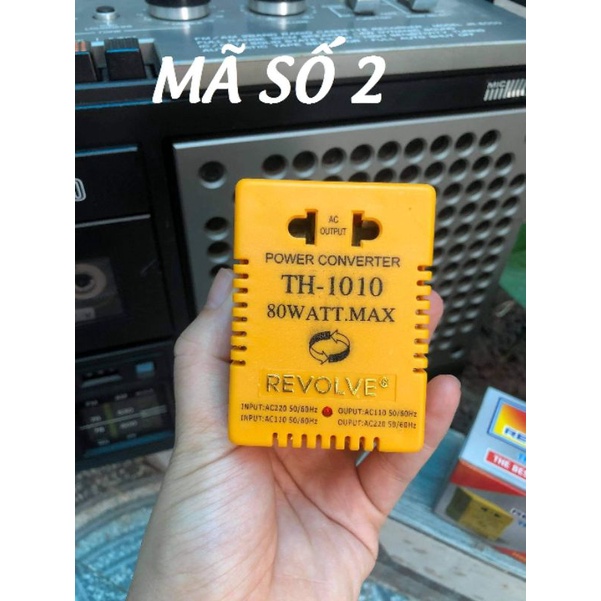 Cục Đổi Nguồn đa năng Cho Đài Radio Cassette