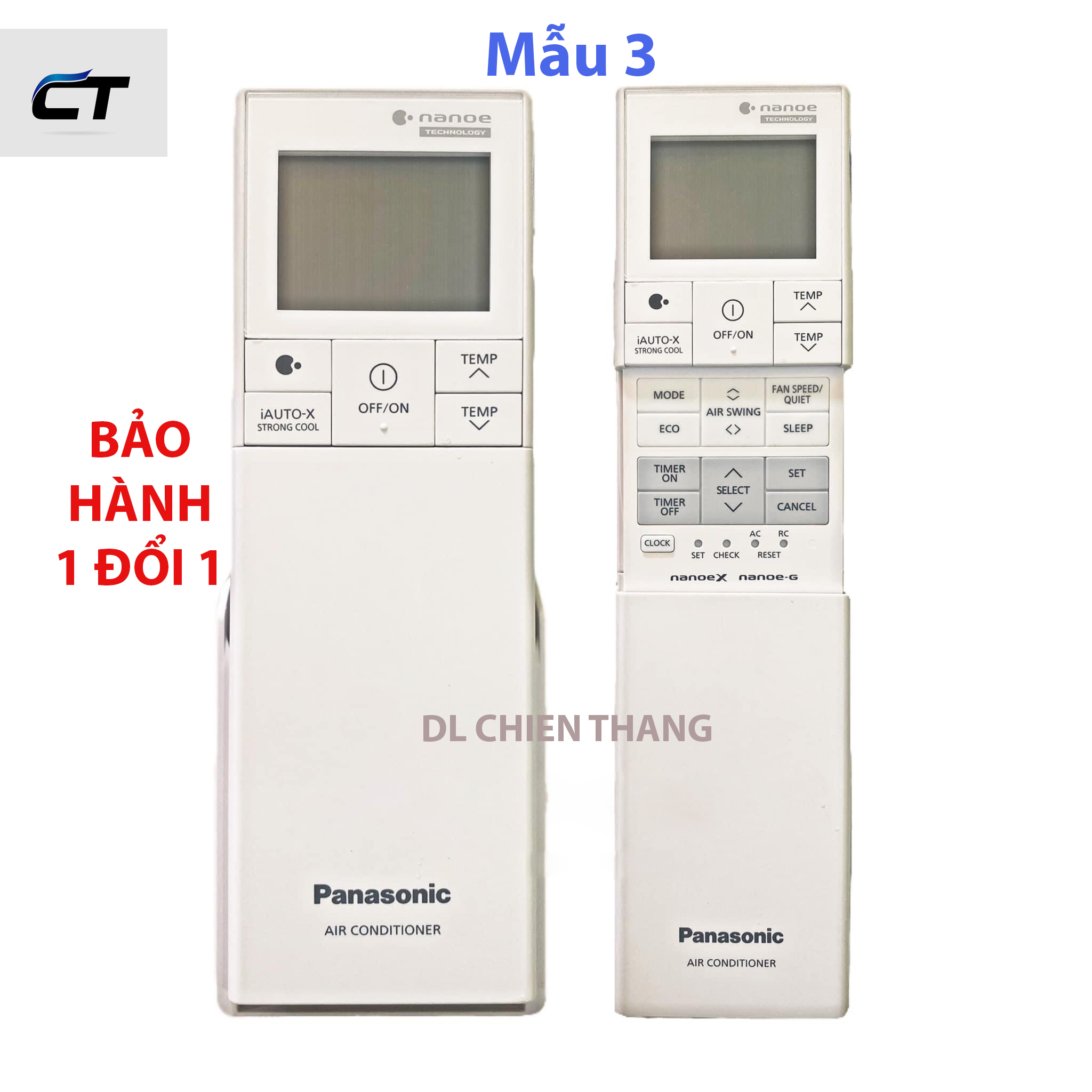 Remote dành cho máy lạnh Panasonic chọn mẫu