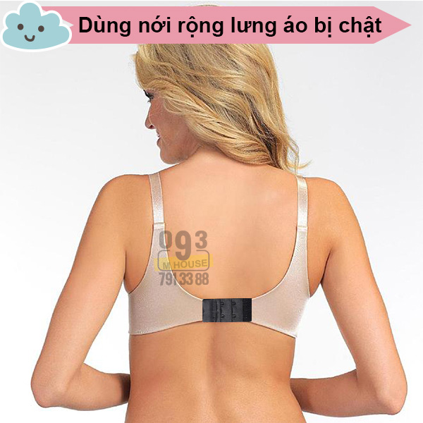 Miếng Móc Nối Áo Ngực Nới Rộng Vòng Lưng Áo Ngực 2 Móc 3 Móc