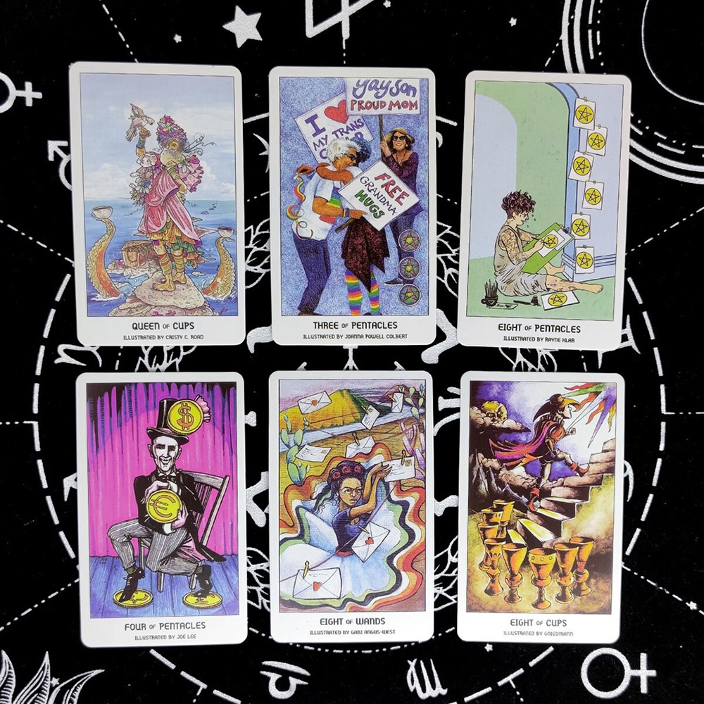 Bài Tarot Pride Tarot Tặng Đá Thanh Tẩy
