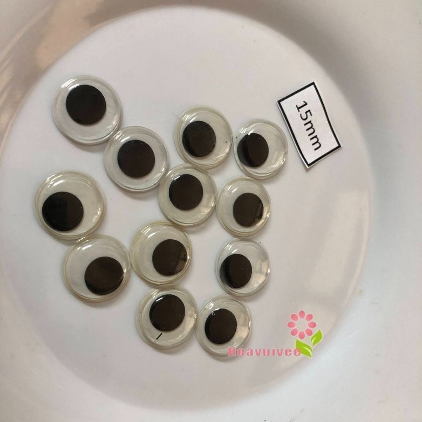 [Freeship] Mắt Thú Bông / Mắt Liếc Làm Handmade - Hoavuivee