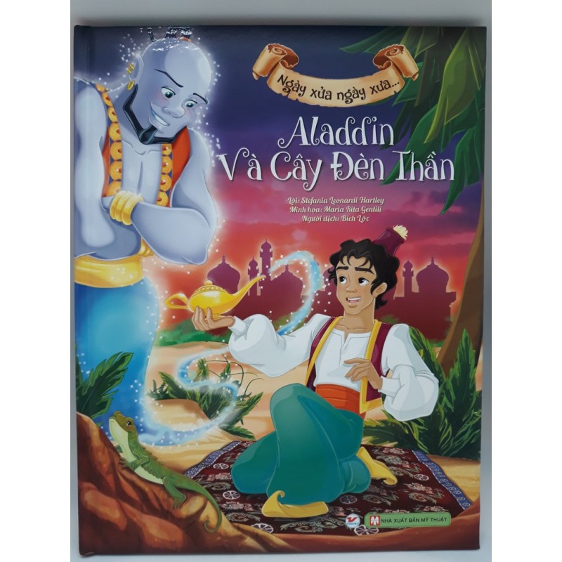 Sách - Ngày Xửa Ngày Xưa - Aladin Và Cây Đèn Thần