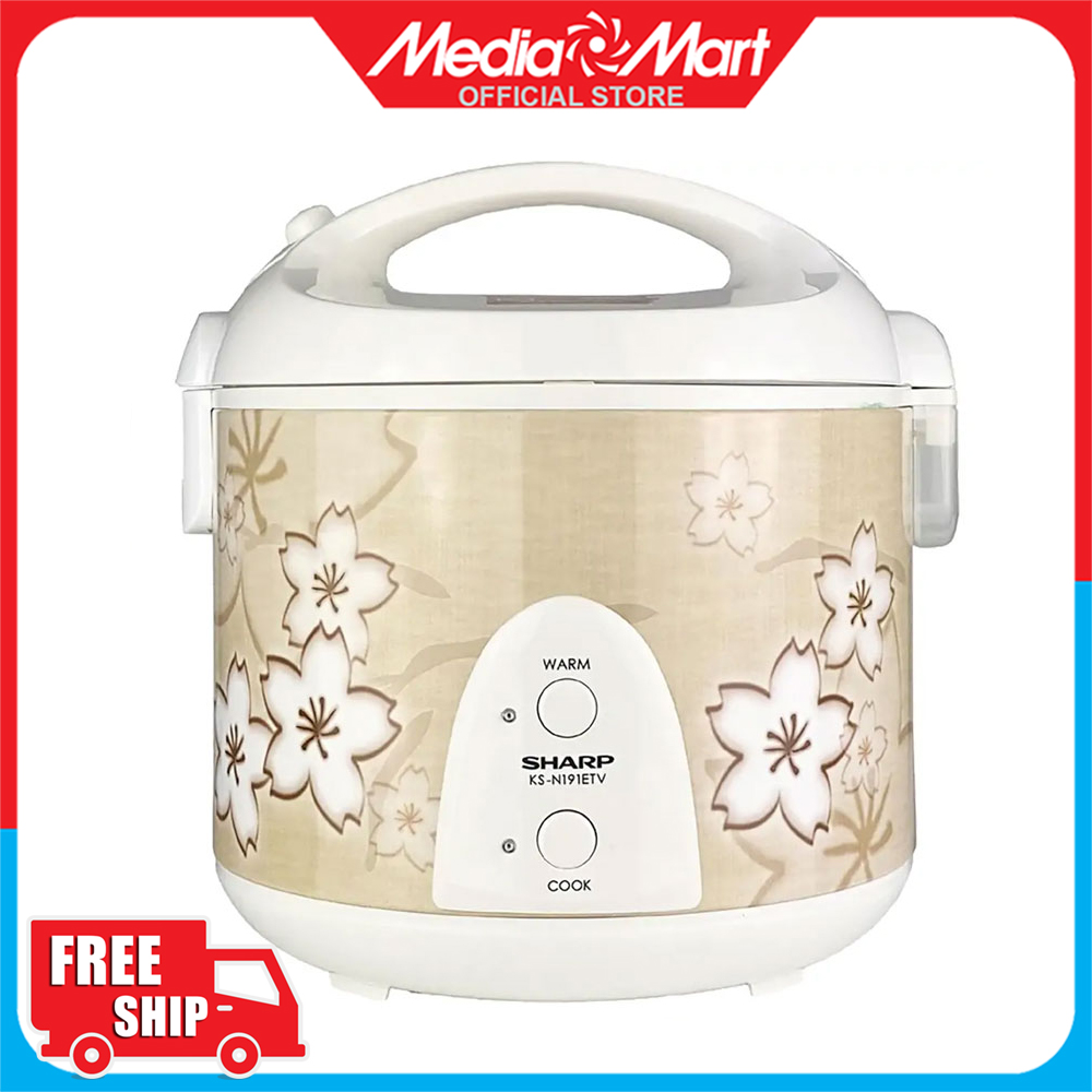 Nồi cơm điện cơ 1,8L Sharp KS-N191ETV "SB"