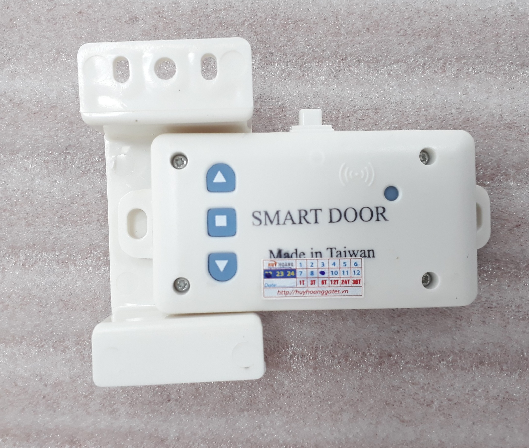 Tự dừng cửa cuốn (bộ chống xô) sóng 433 mhz mã học thông minh - Cửa dừng khi chạm vật cản (CÓ CHỐNG NƯỚC)