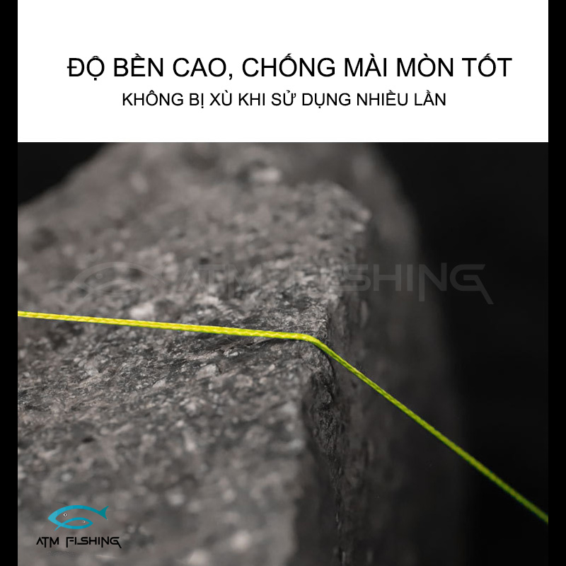Dây dù câu cá PE X8 SHUTTLE cao cấp của Nhật siêu mịn 140m
