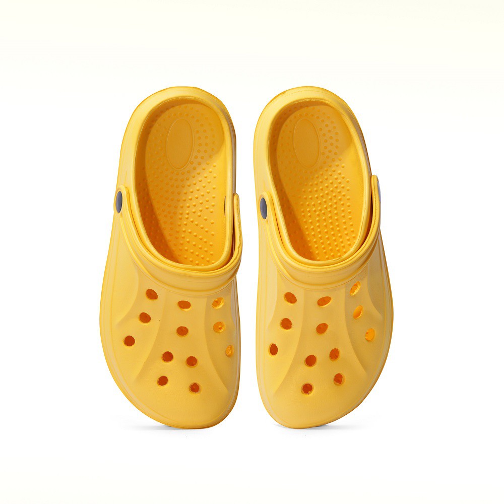 Dép cross nam nữ S'cool - Basic Eva clog 4 - màu vàng