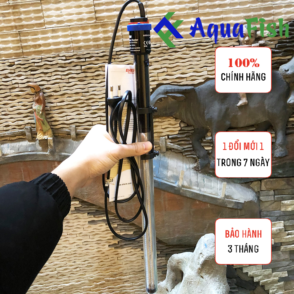 Sưởi Thủy Tinh Cao Cấp EHEIM 300W Nhập Đức (phù hợp với bể cá dưới 1000 lít)