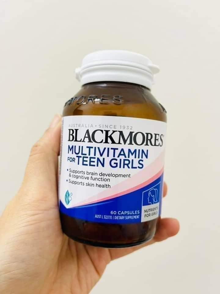Viên uống vitamin tổng hợp multivitamin teen boy/girl Blackmores Úc 60 viên