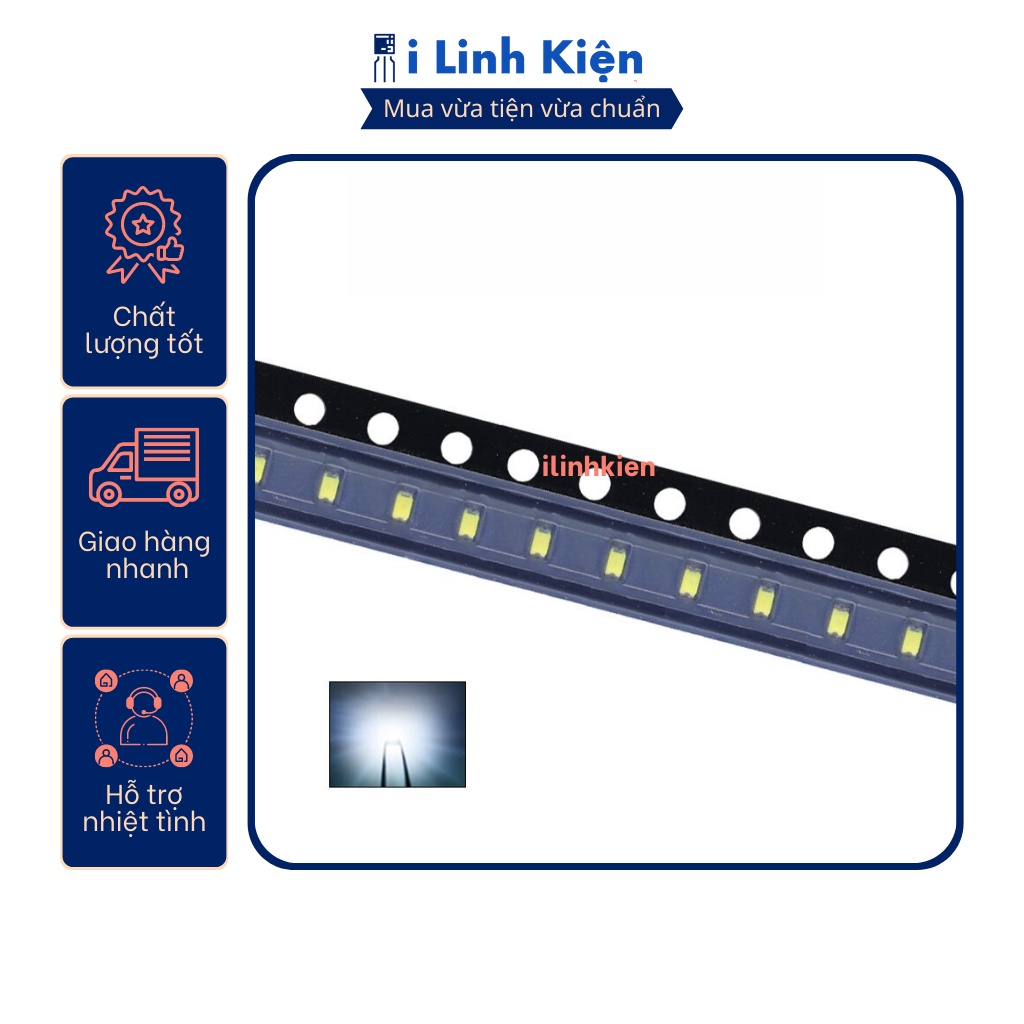LED dán 0805 đủ các màu 10 chiếc