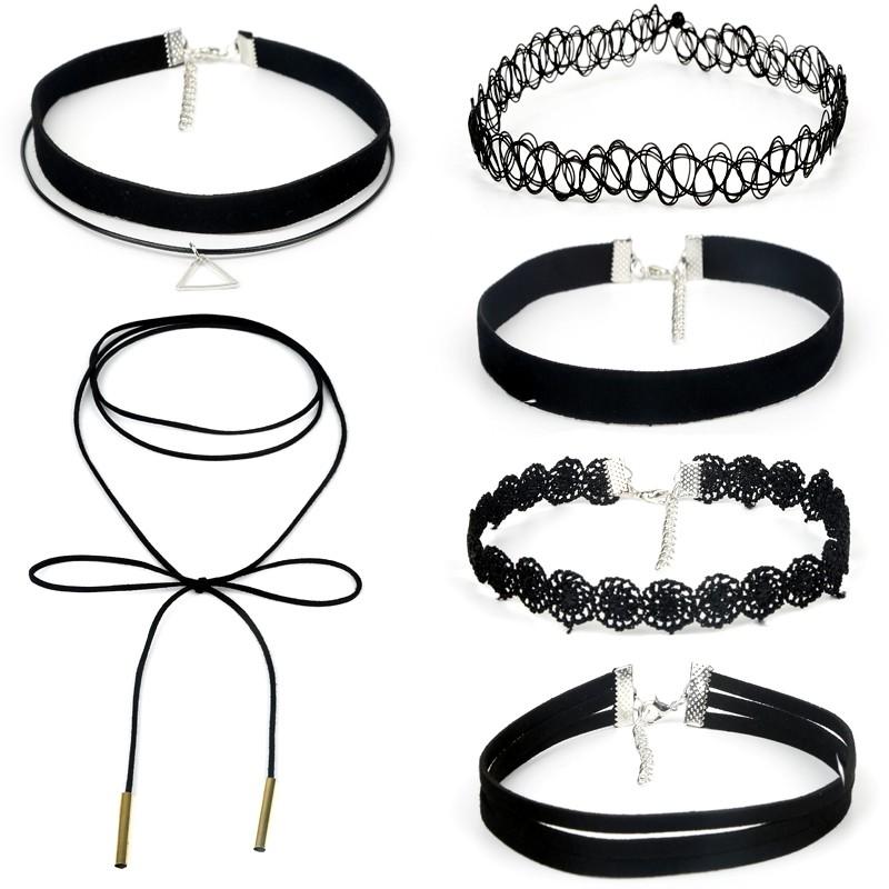 [HCM]Combo 8 vòng cổ choker siêu HOT cho cô nàng cá tính