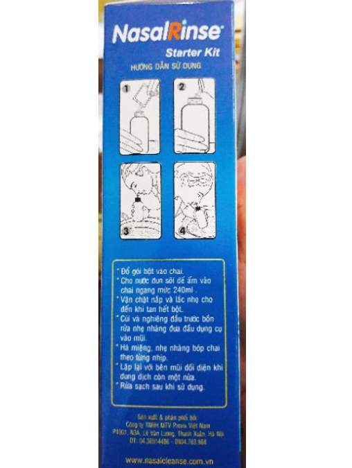 Bình rửa mũi Nasal Rinse NasalRinse