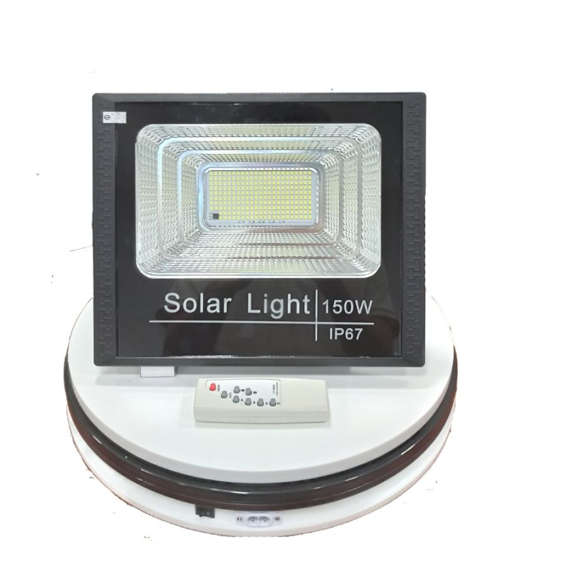 Đèn LED siêu sáng (150w) dùng năng lượng mặt trời tích hợp điện, tự động tắt bật, chống nước chống bụi IP67 - Đèn led năng lượng mặt trời, đèn led pha, đèn led cảm cảm ứng - Công nghệ 4.0
