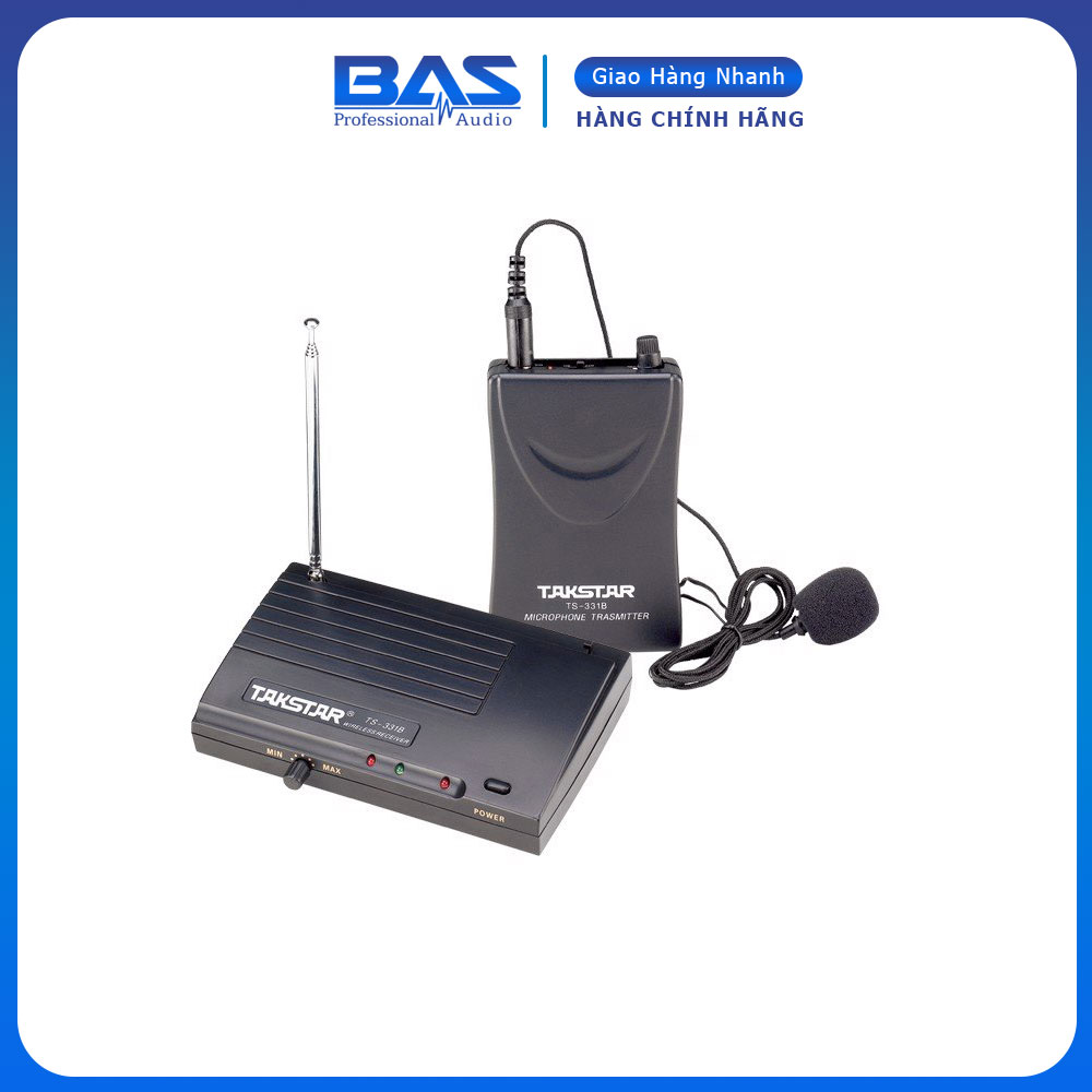 Micro gài áo không dây Takstar TS-331B [Bản mới 2020]