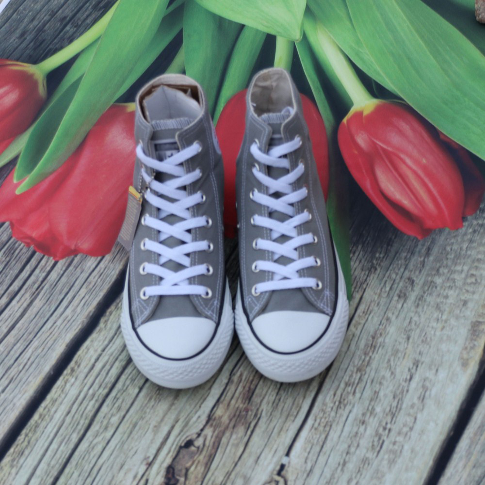 [HCM]Giày Sneaker Cổ Cao CVS Nam MàuXám Nhạt