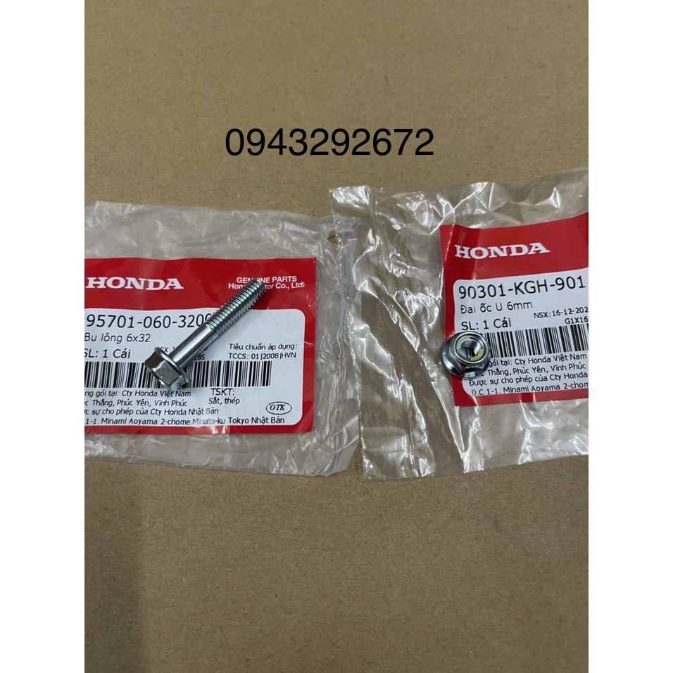 ốc Tán Cần Kéo Phanh Sau Dream, Wave, Future Honda (957010603200)