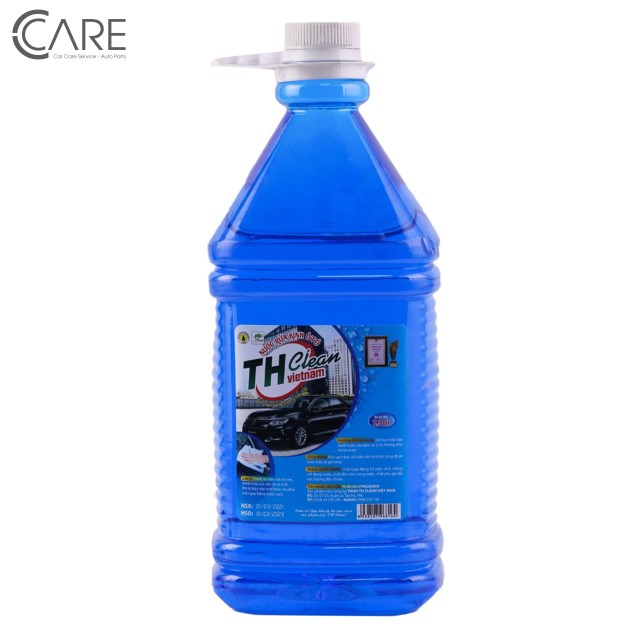 [Chính hãng] Nước rửa kính ô tô TH Clean can 2,5 lít