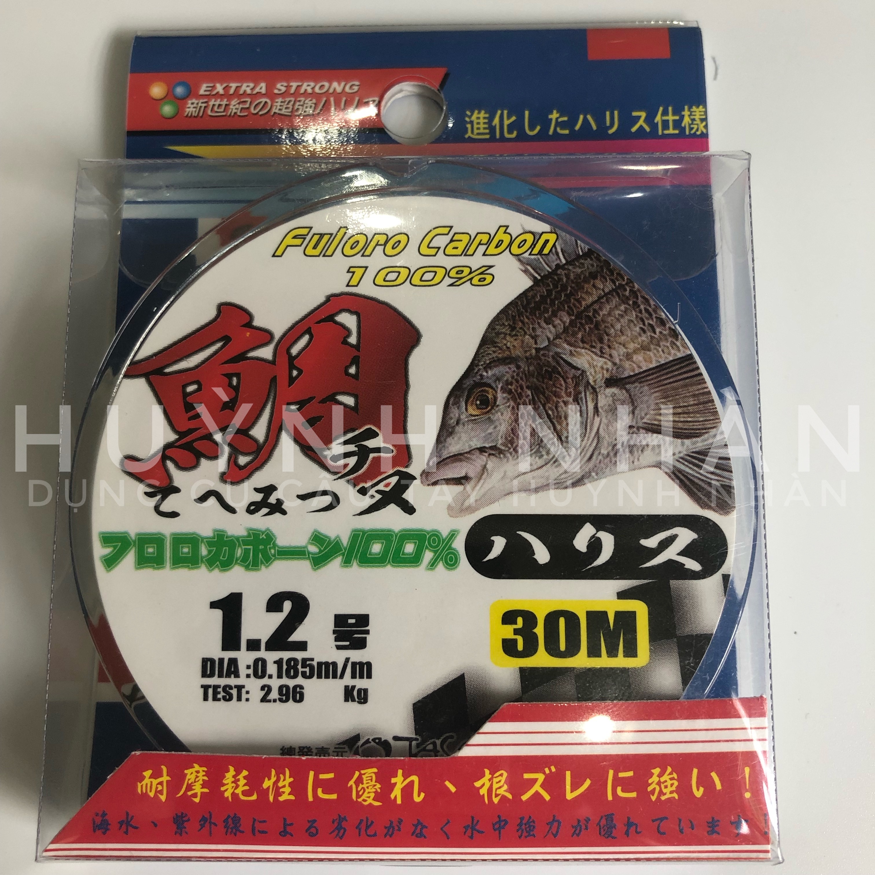Dây thẻo Tasayan x 30m Fluorocarbon 100%