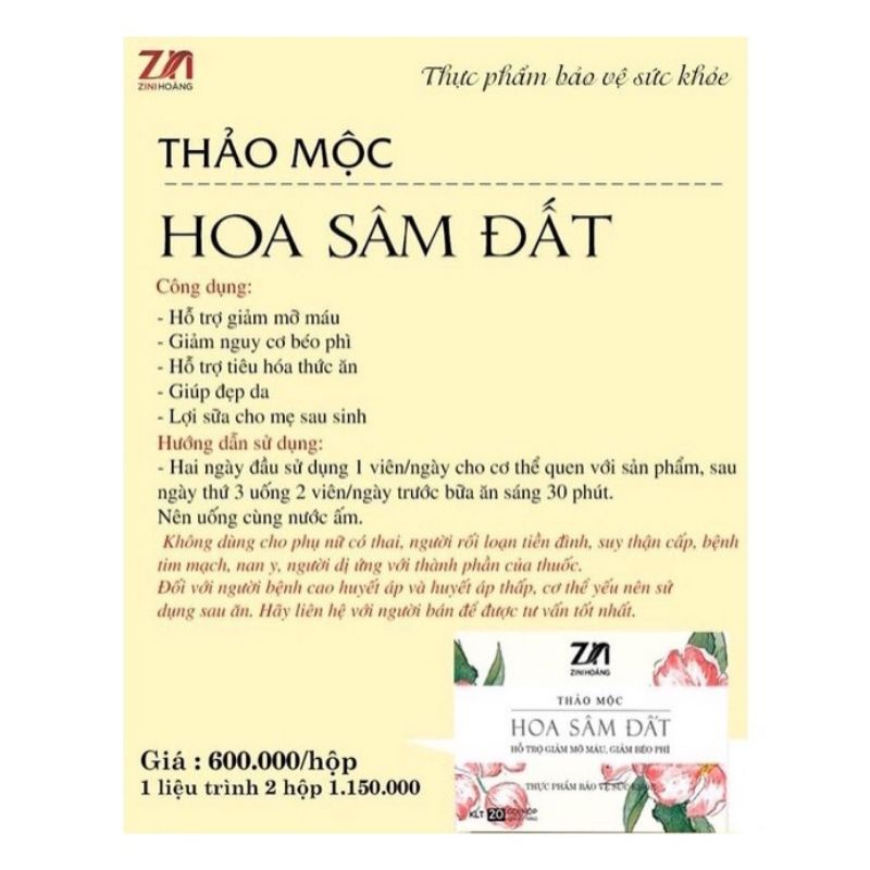 Trà Thảo Mộc Mi Nhon 30 viên mẫu mới