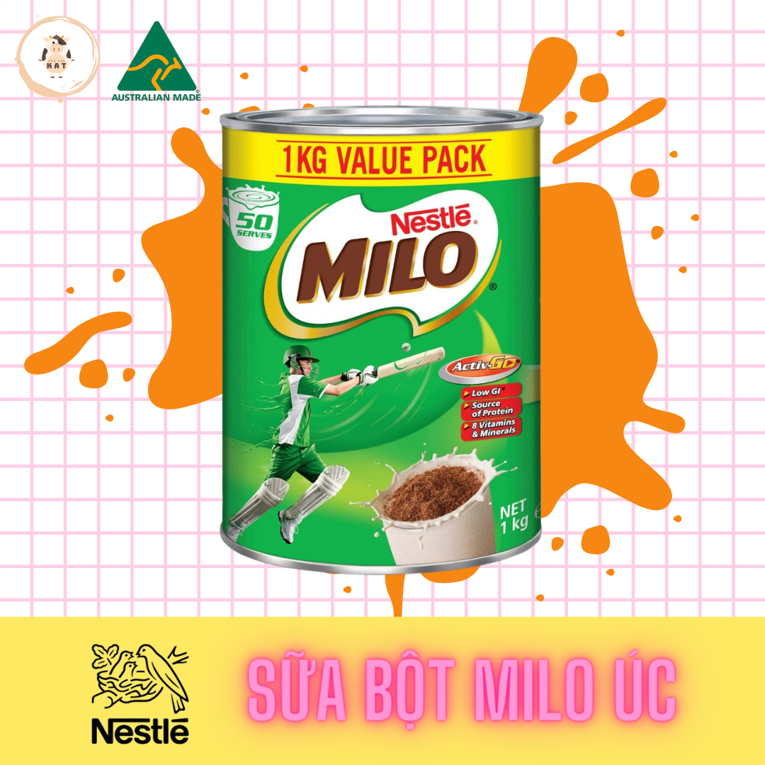 [CHÍNH HÃNG] Sữa MILO Úc 1kg