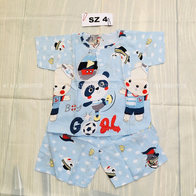 Bộ lanh tole bé trai mặc mát size 5-30kg