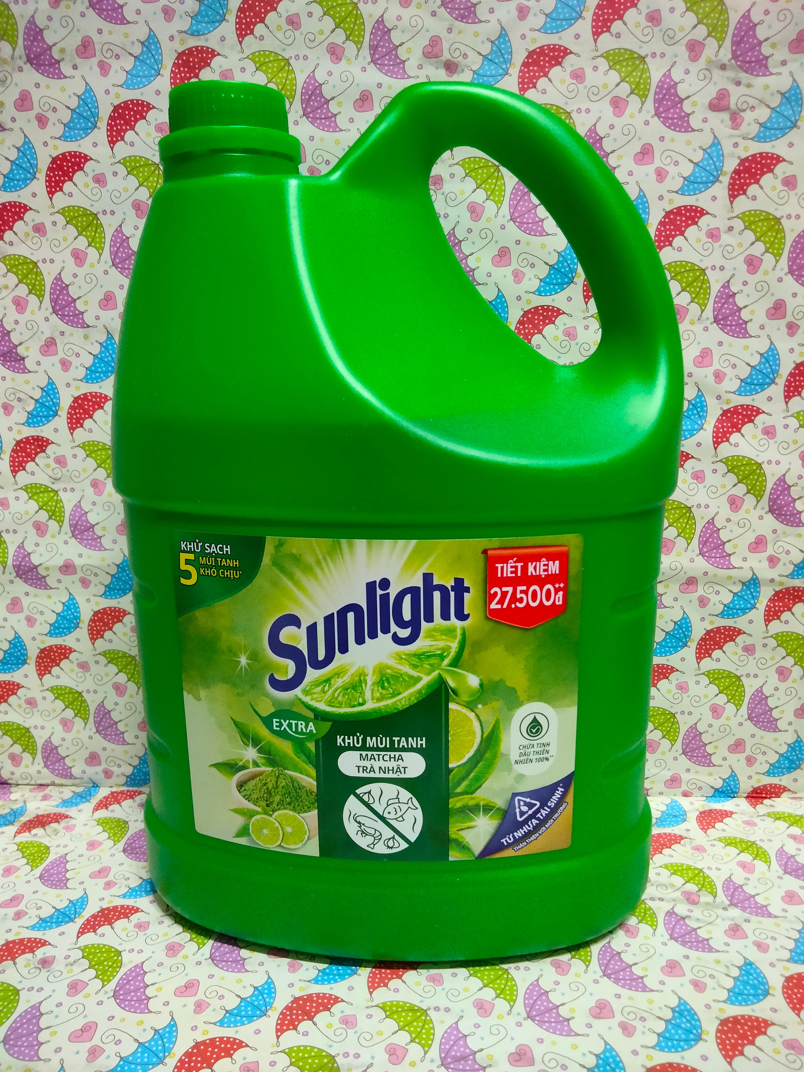 Nước rửa chén Sunlight 3.6L