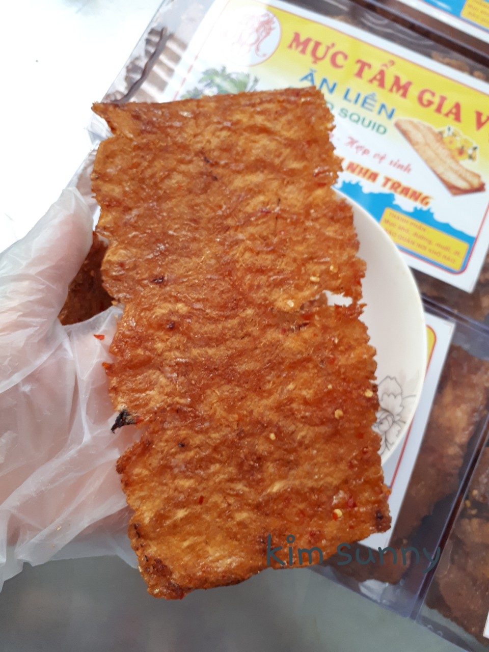 Mực Tẩm gia vị 500gr