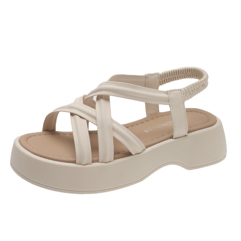 Sandal nữ học sinh quai đan chéo MINA chất êm ái