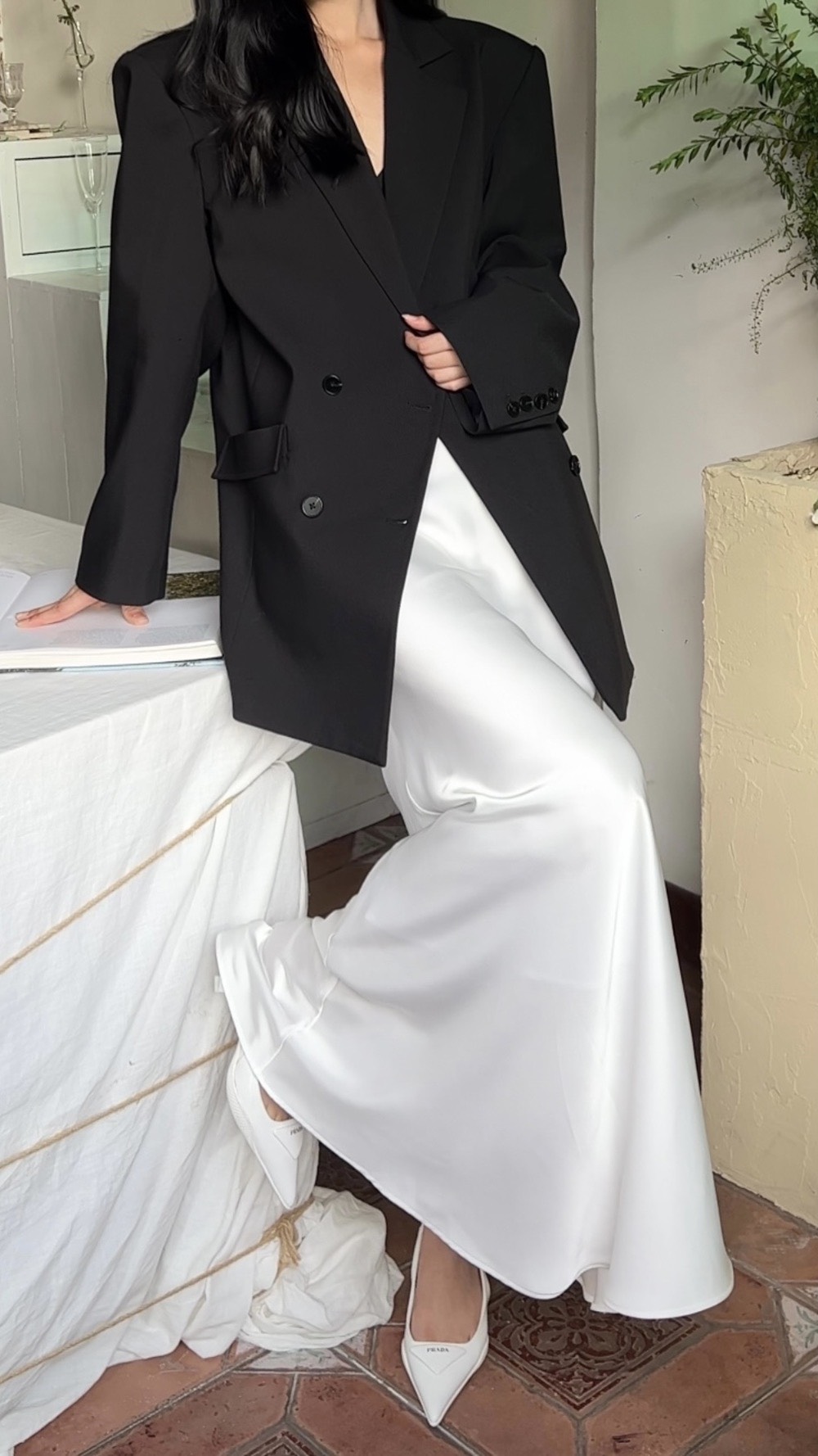 Chân Váy Dài Chất Lụa Bóng Tô Châu - Tharo Clothing [VAY000011]