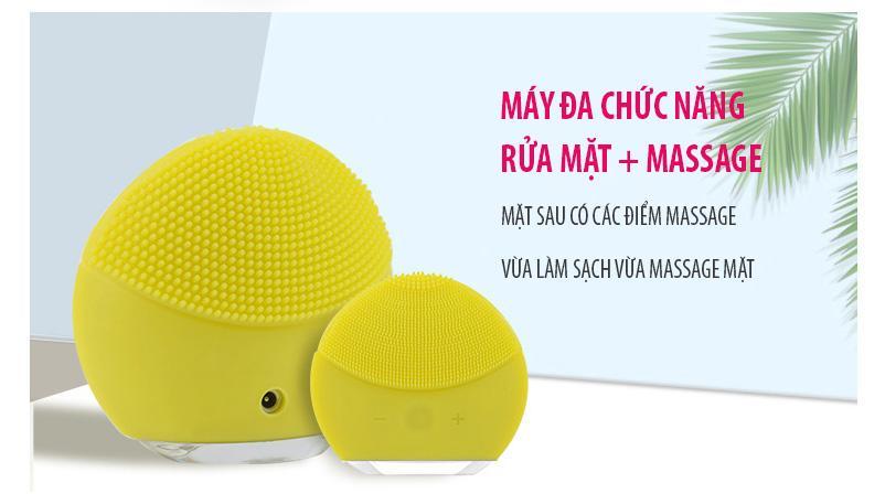 [HCM][MIỄN PHÍ VẬN CHUYỂN] MÁY RỬA MẶT FORE VER LUNA MINI 2 BỌC SILICON CAO CẤP