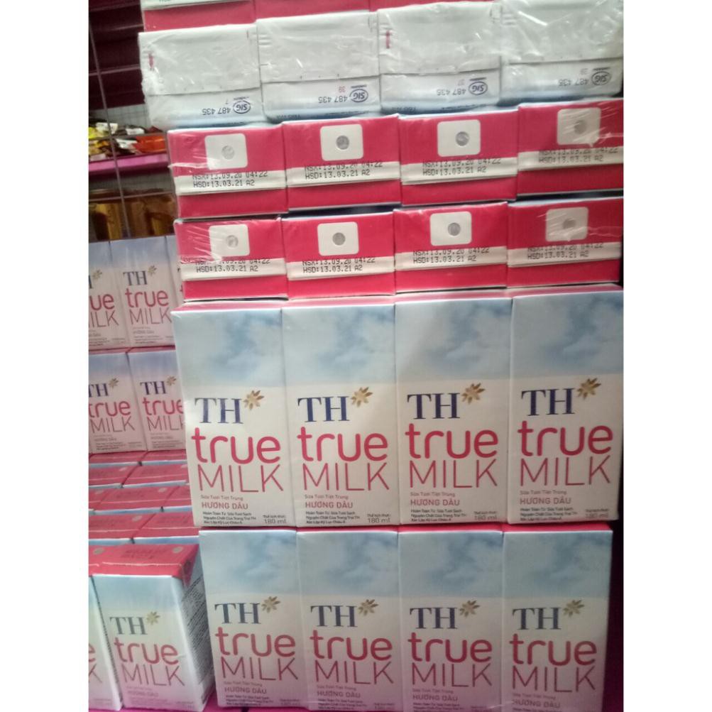 Sữa TH True Milk vỉ 4hx110ml/4hx180ml