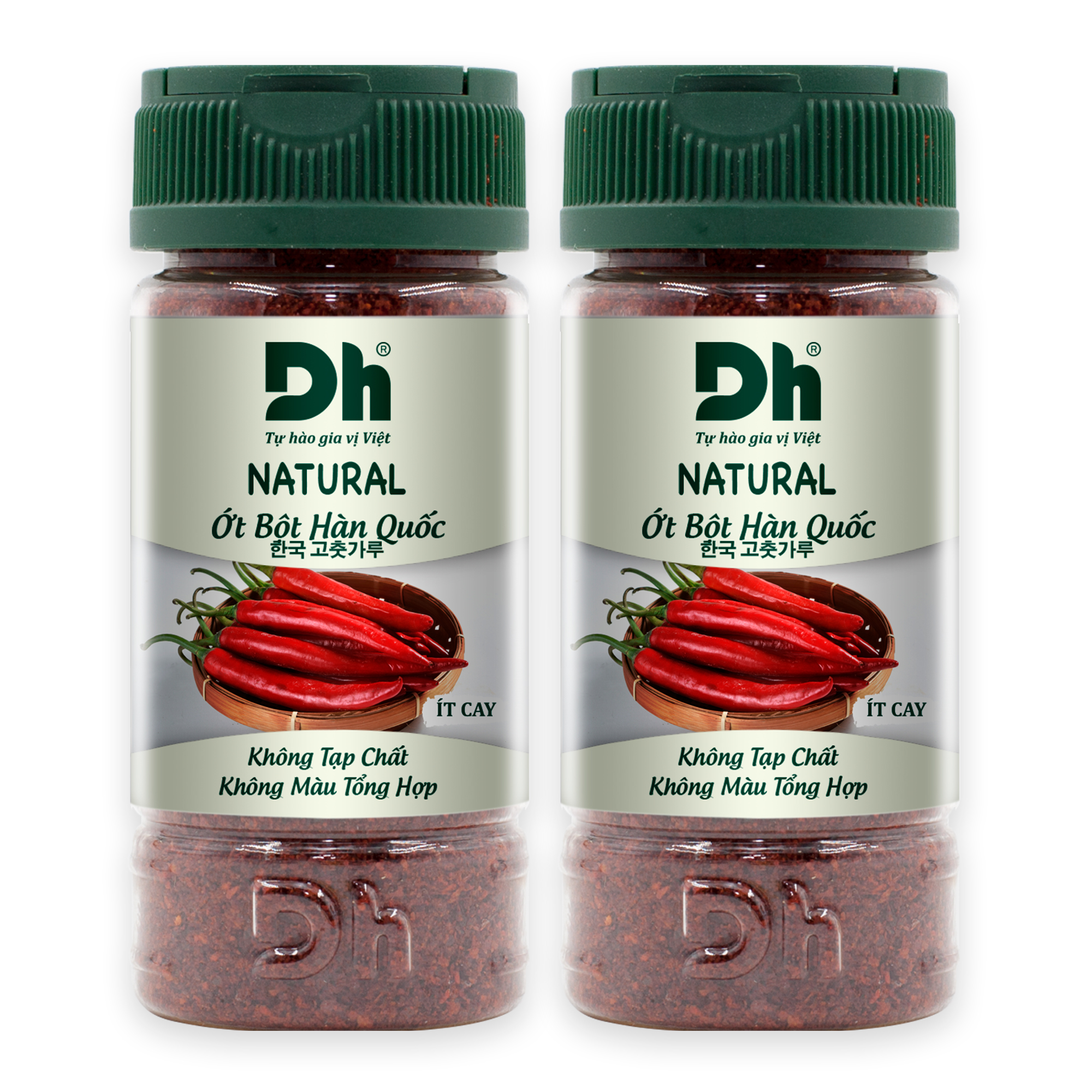 Combo 2 hũ Ớt Bột Hàn Quốc 45gr Dh Foods