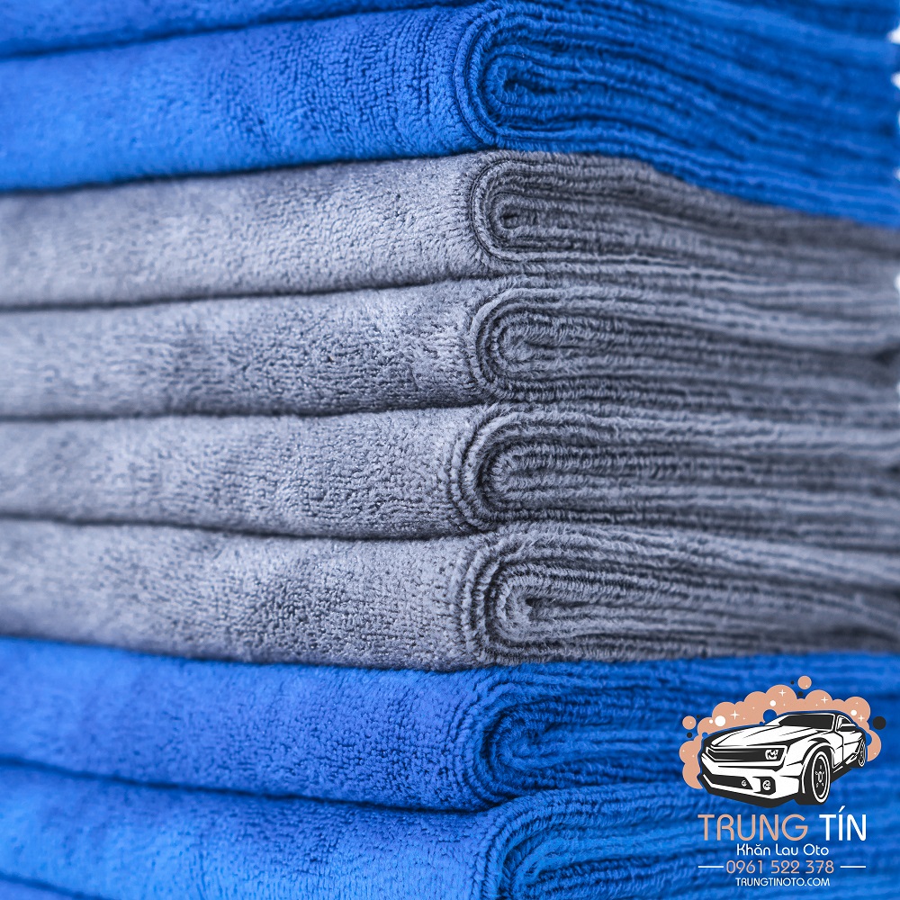 Khăn lau Xe Hơi, Oto, Xe Máy, 3M Microfiber (4 khăn) - TRUNG TÍN