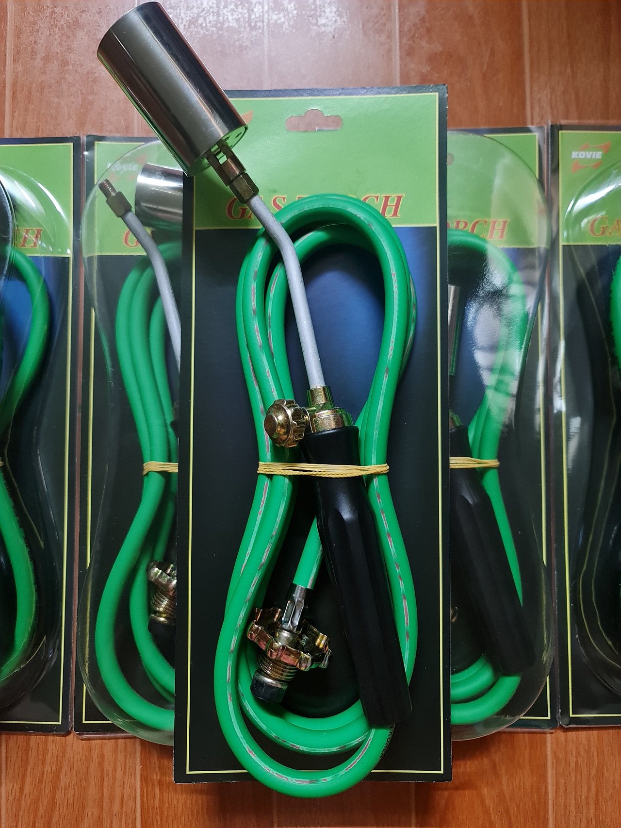 Đèn Khò Gas Dây Xanh/Đỏ