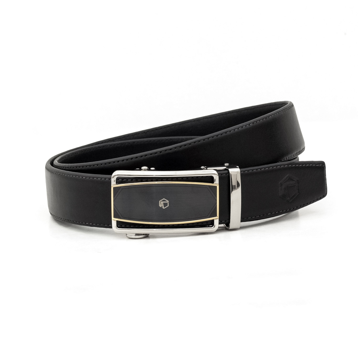 Thắt lưng da bò EMO MNT4-08 | Anh Tho Leather | Da Nappa nhập khẩu