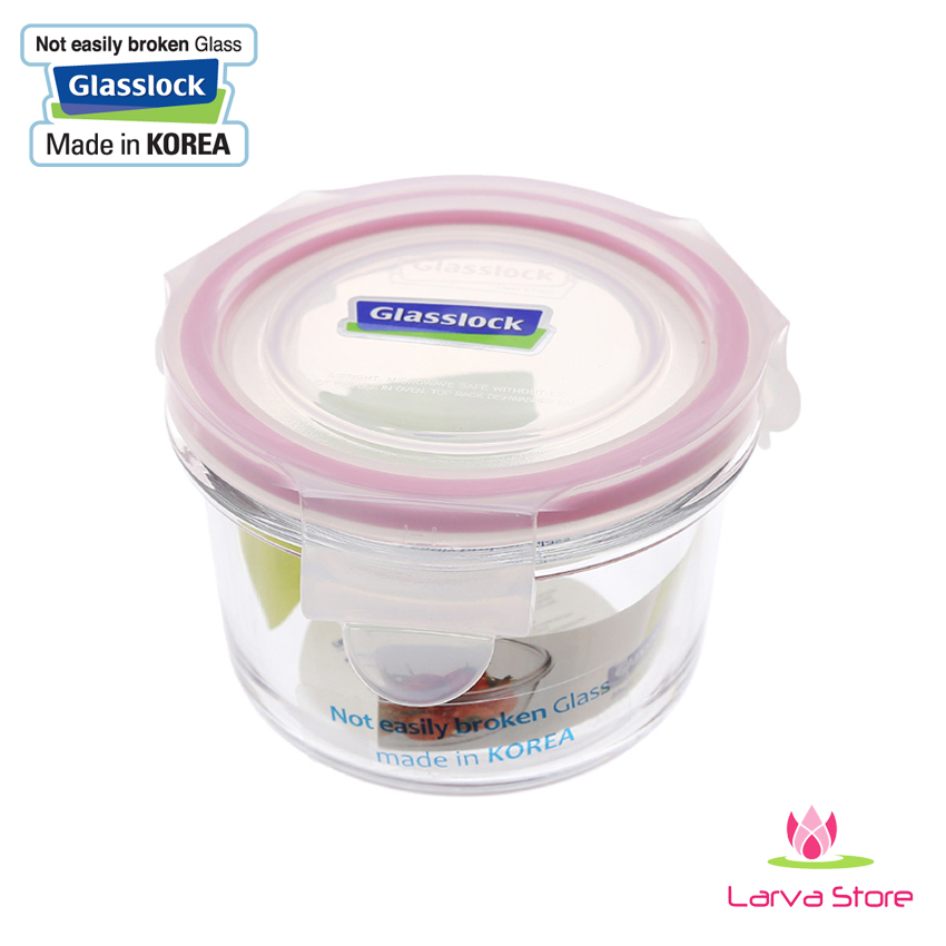Hộp đựng đồ ăn dặm Glasslock 165ml - Larva Store