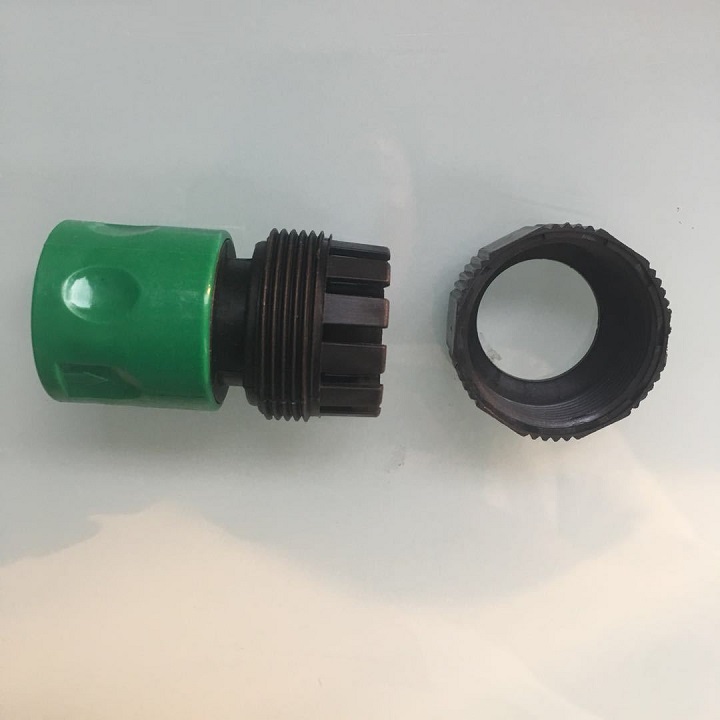 NỐI ỐNG NƯỚC NHỰA MỀM PHI 21mm RA ĐẦU KHỚP GÀI CHUẨN 16mm. TH 701.558