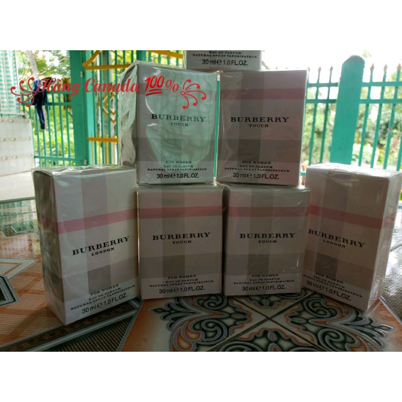 Nước Hoa Nữ Bubery London EDP 30ml Canada