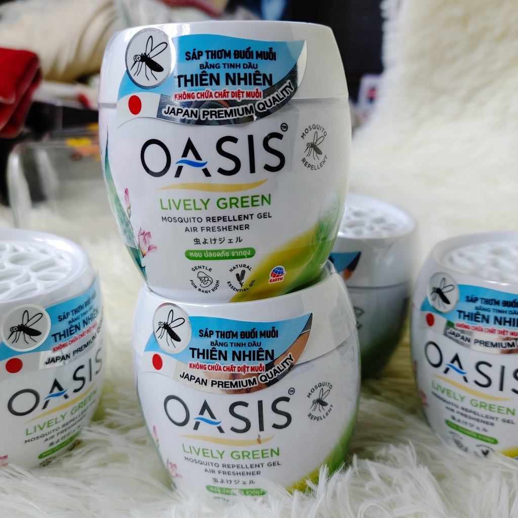 [Hàng Đẹp] Sáp thơm đuổi muỗi OASIS 180 g