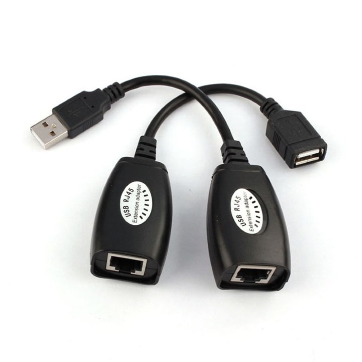 USB Extender 50M (Nối dài USB bằng dây LAN 50m)