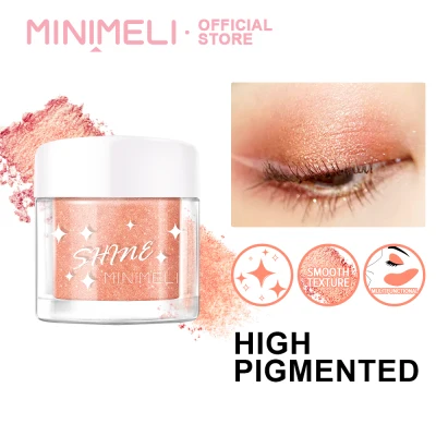 MINIMELI Phấn mắt Shimmer Highlighter Powder Mỹ phẩm - INTL