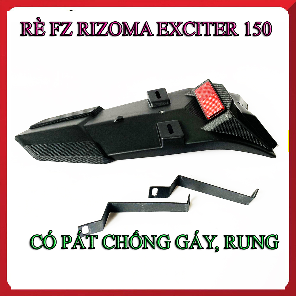 DÈ FZ KIỂU ĐẶC BIỆT RIZOMA GẮN EXCITER 150 –CÓ PÁT CHỐNG GÃY VÀ RUNG