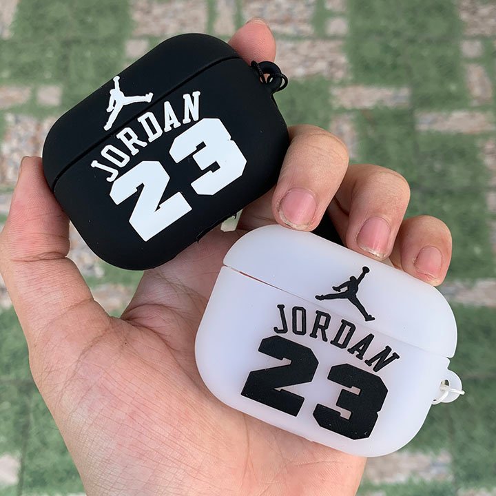[ Case Airpods Pro ] Vỏ Bảo Vệ Airpods Pro - Jordan Đen